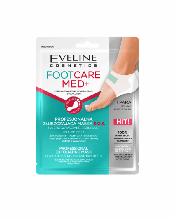 Máscara Exfoliante de pés - Professional Exfoliating Mask