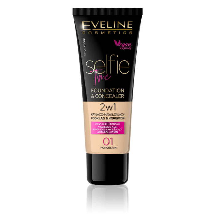 EV Selfie Time Foundation & Concealer 01 30ml