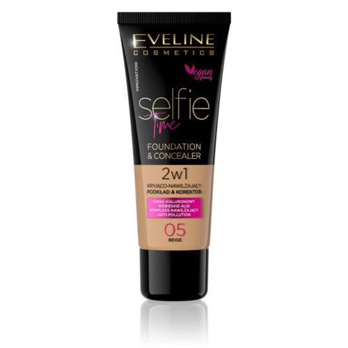 EV Selfie Time Foundation & Concealer 05 Beige 30ml