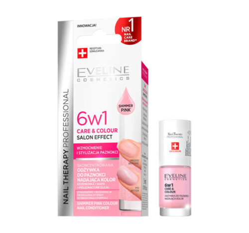 EV Nail Therapy Professional Care&Colour Shimmer Pink 12ml