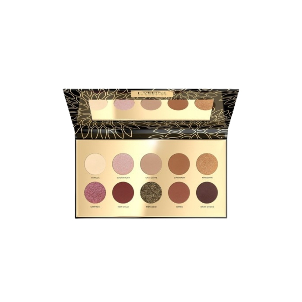 EV Eyeshadow Palette 10 Colours Spicy Cocoa