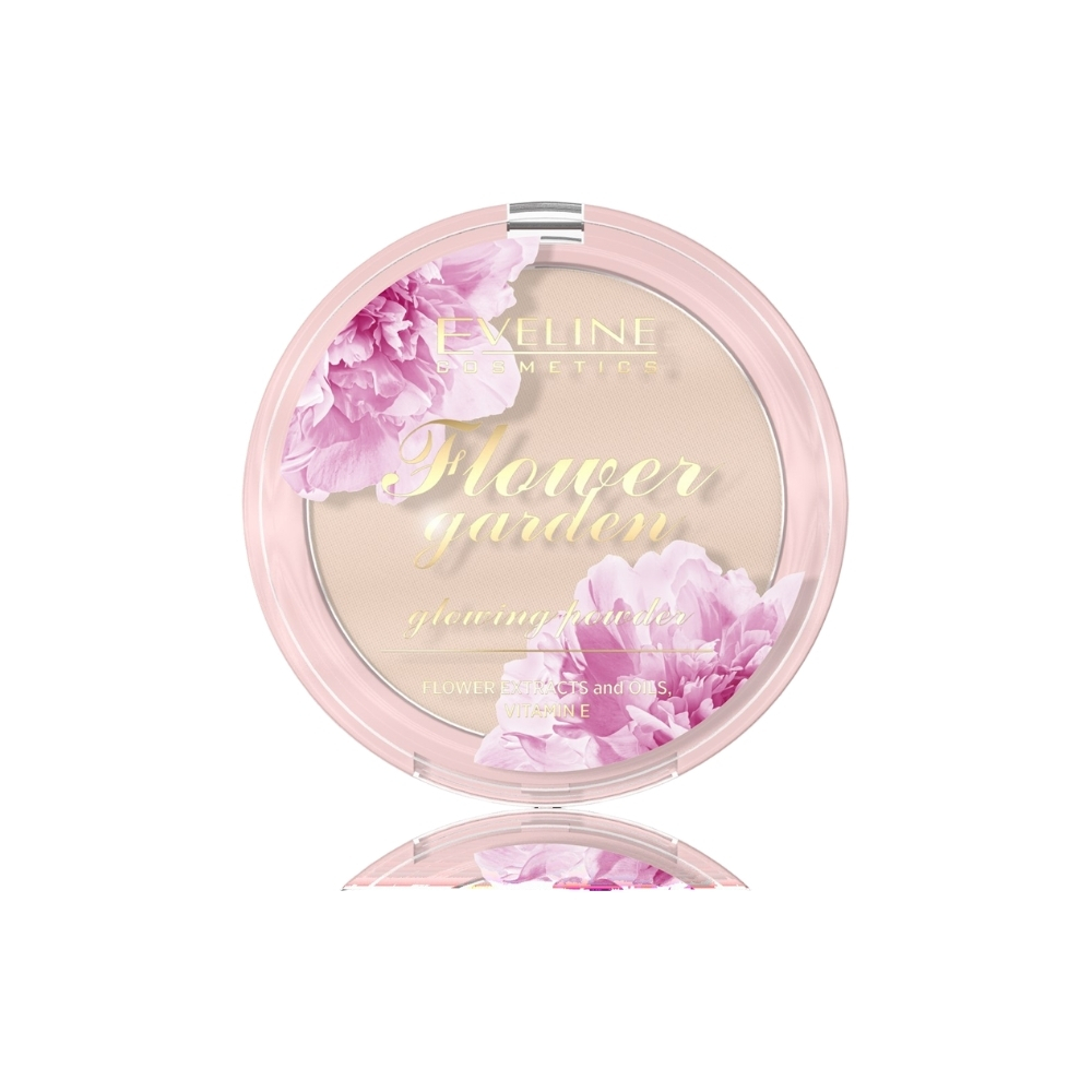 EV Flower Garden Glow Pressed Powder Ilumin.