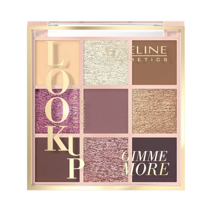 EV Eyeshadow Palette Look Up Gimme more 9 Colours