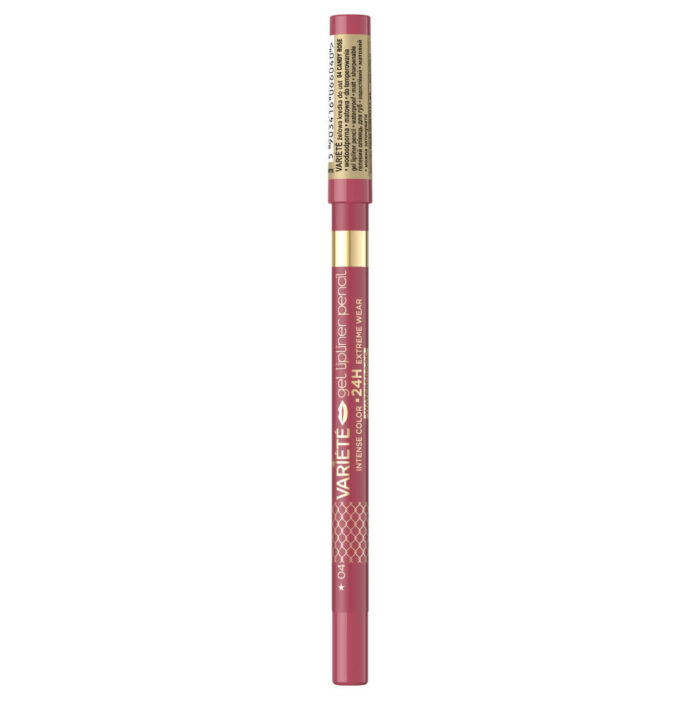 EV Variété Gel Lipliner Pencil Matt Waterproof 04 Candy Rose