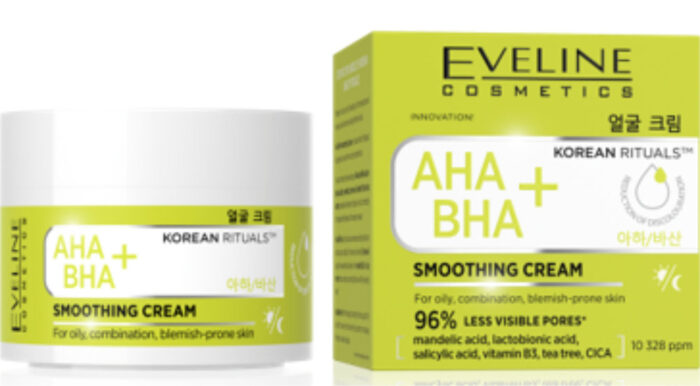 EV Korean Rituals AHA BHA+ Smoothing Cream 50ml