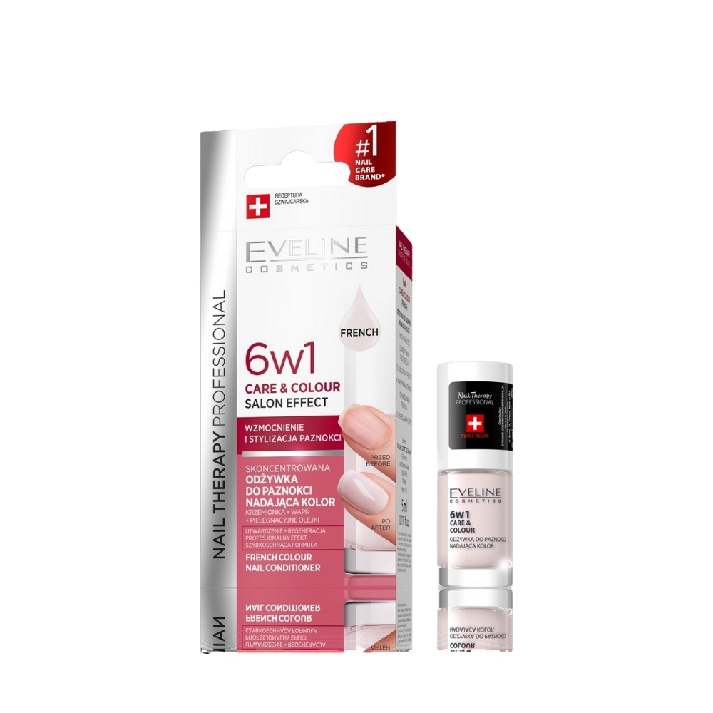 EV Nail Therapy 6in1 Care&Colour French 12ml
