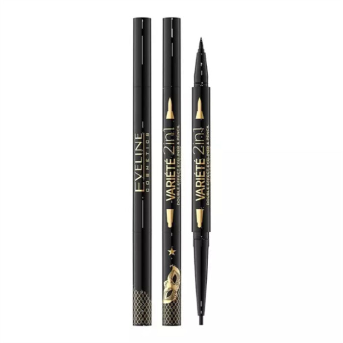 EV Eyeliner Variéte Double Effect 2in1 Ultra Black