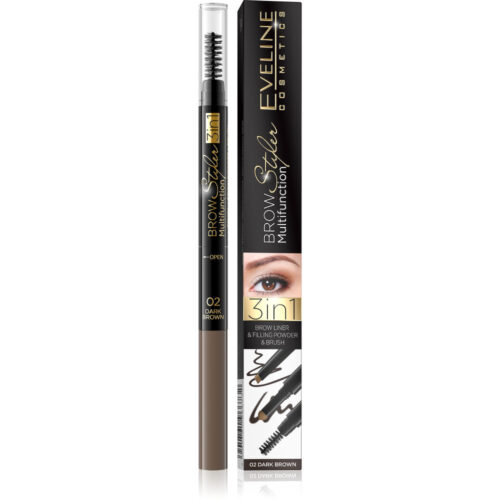 EV Brow Styler 3in1 Multifunction Dark Brown 02