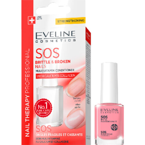 EV Nail Therapy Professional SOS Britltle and Broken Nails 12ml