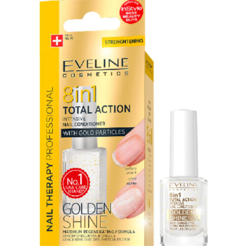 EV Nail Therapy Conditioner 8in1 Golden Shine 12ml