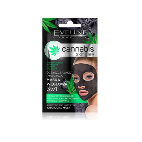 EV Cannabis Skin Care 3in1 Charcoal Mask 7ml