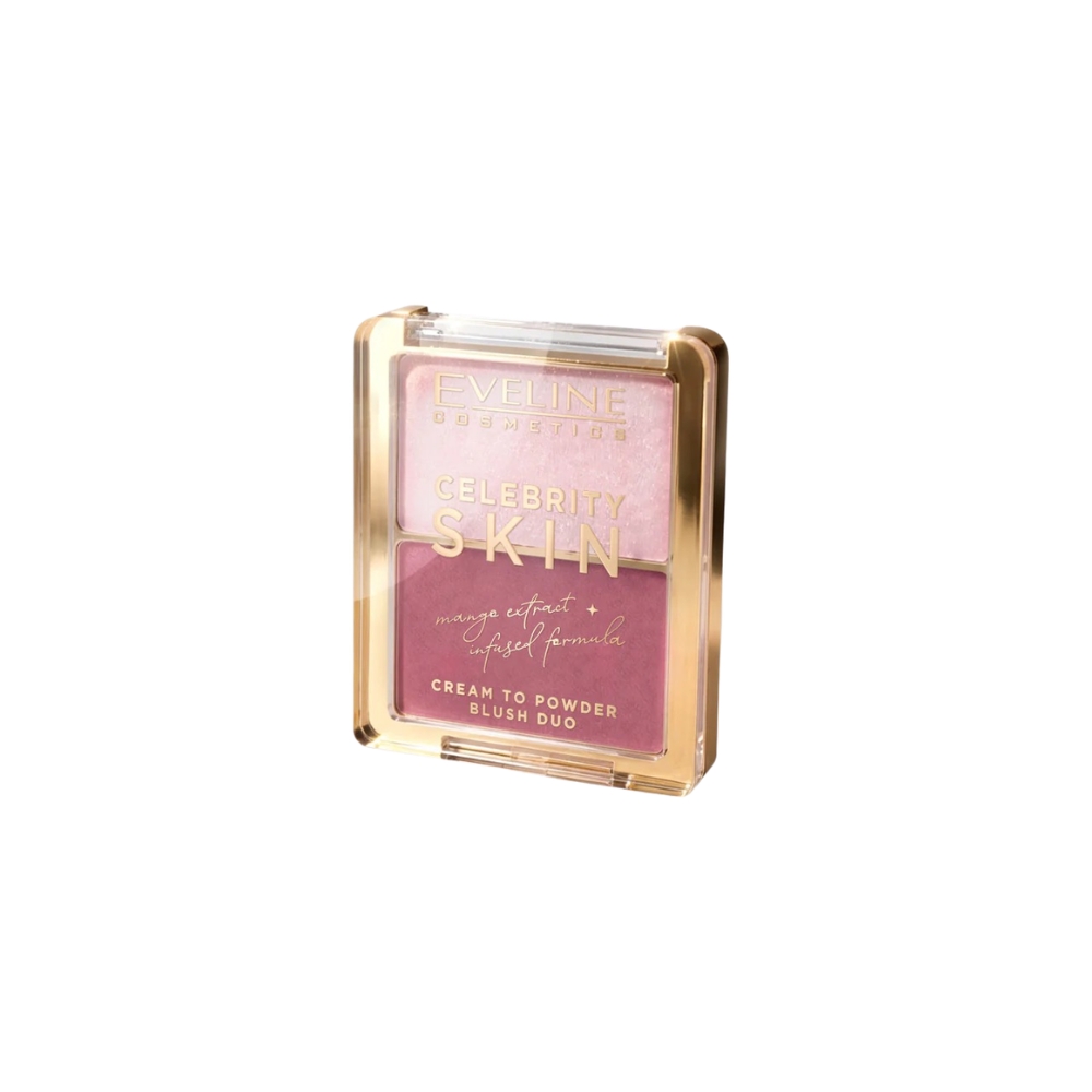EV Celebrity Skin Cream to Powder Blush Duo 01 Soft Harmony