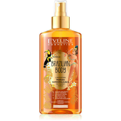 EV Brazilian Body Luxury Self Tanning Face and Body Mist 150ml
