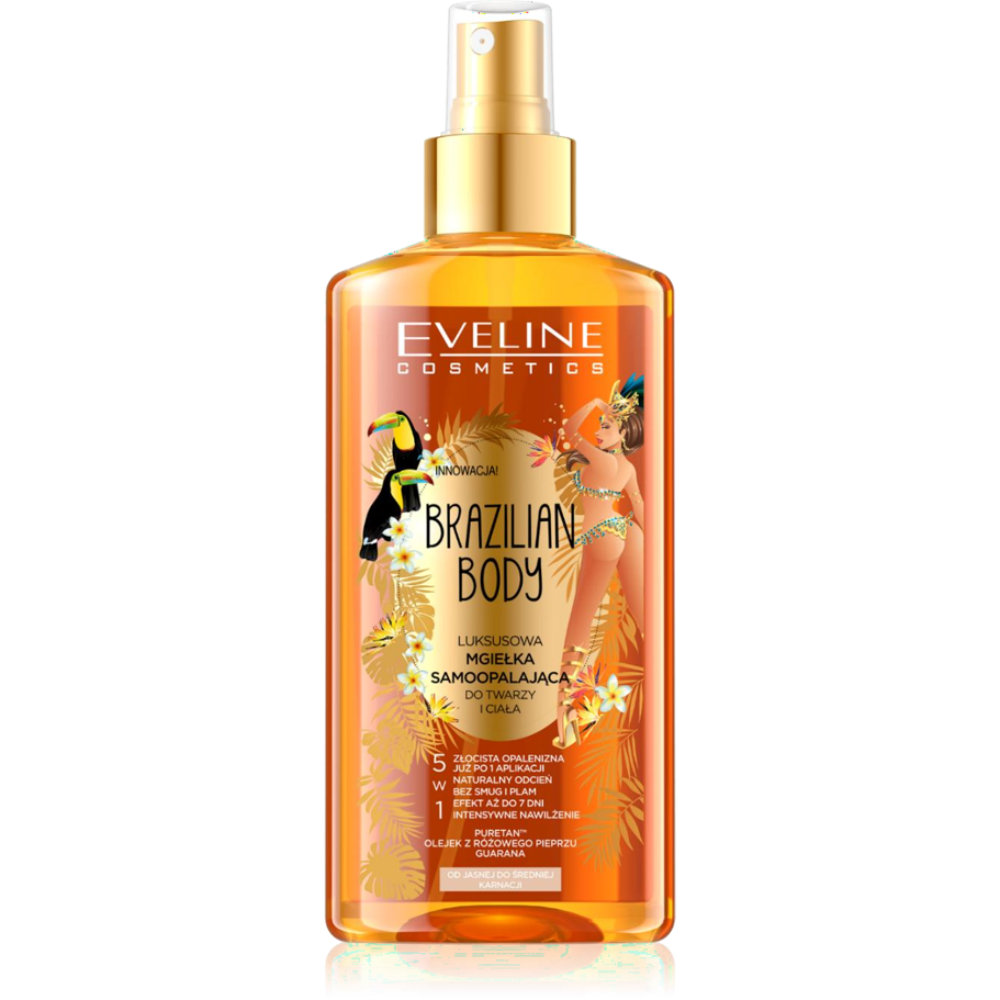 EV Brazilian Body Luxury Self Tanning Face and Body Mist 150ml