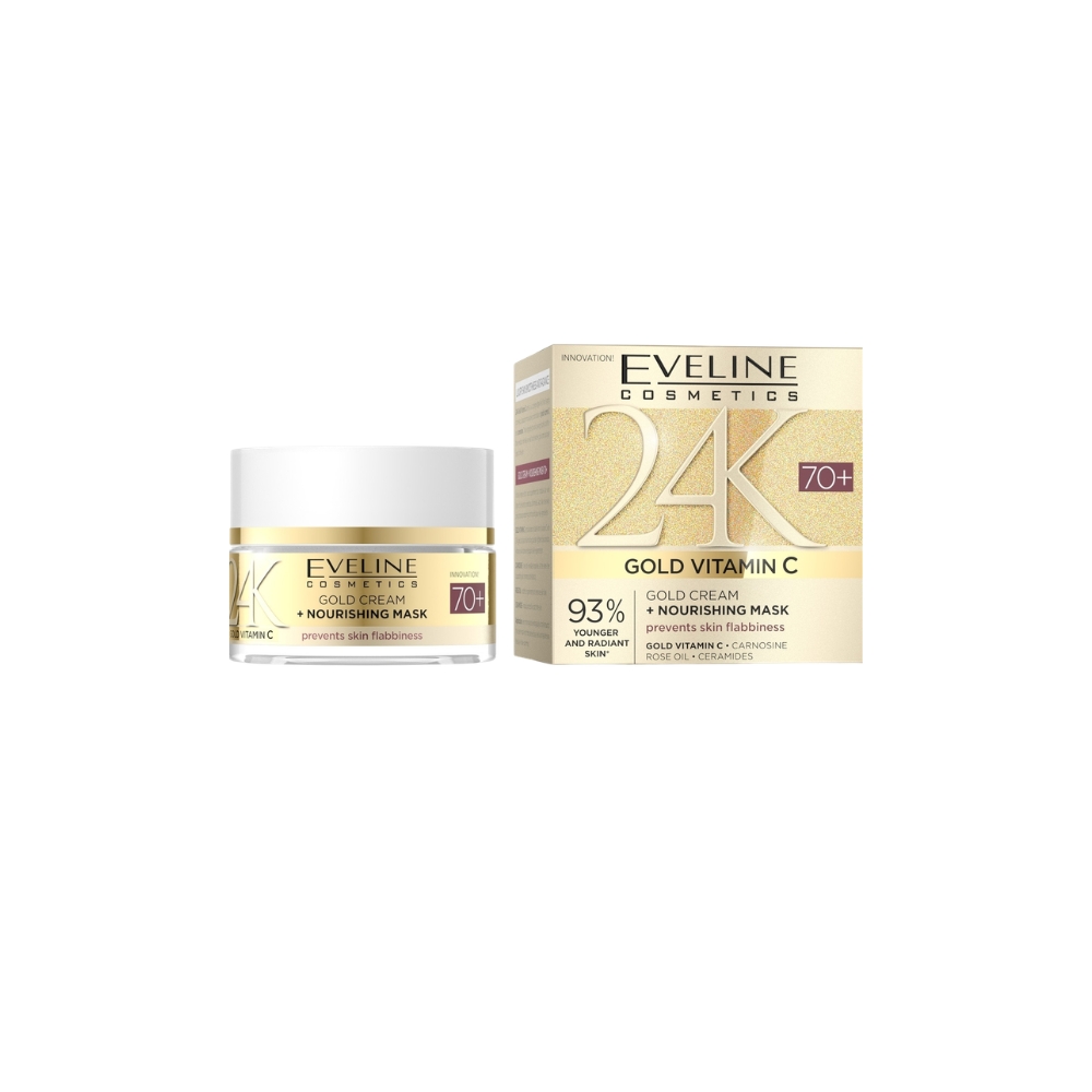 EV 24K Gold Vitamin C Cream Nourishing Mask 70+ 50ML