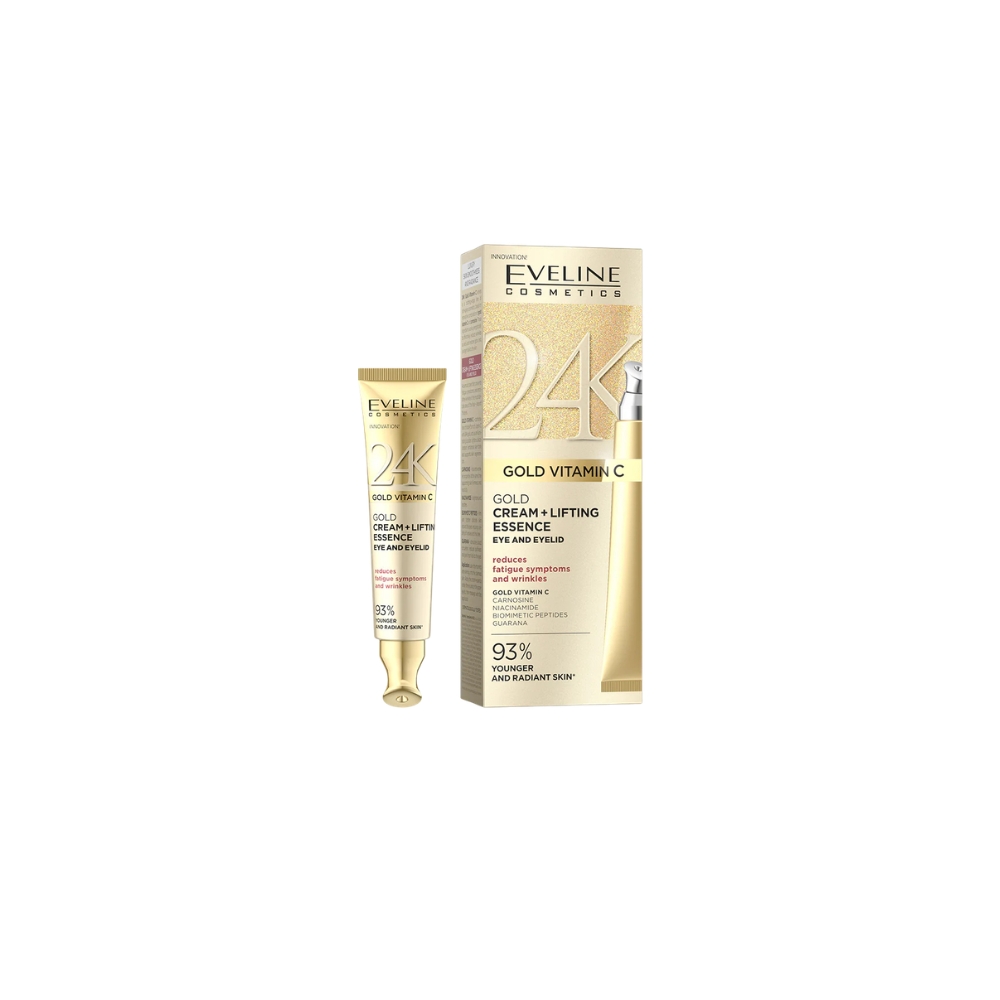 EV 24K Gold Vitamin C Cream Essence Eye&Eyelid 15ML